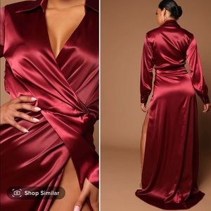 Floor length sexy dress